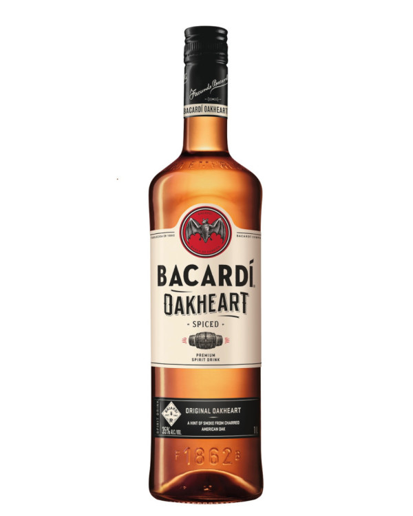 Bacardi Bacardi Oakheart 0.7л Bacardi Bacardi Oakheart 0.7л